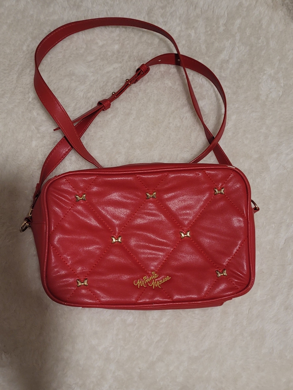 Disney Minnie Mouse Red Crossbody Bag
